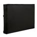 TV Cover Outdoor TV Cover for 46-48Inches with Bottom Cover Weatherproof and Dust-proof Material with Free Microfiber Cloth Protect Your TV Now (Black)