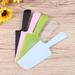 disposable cake tableware 5PC Cake Cutter Matte Serrated Disposable Cake Thicken Cutter Plastic Tableware for Birthday Party