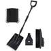 Fesfesfes Snow Shovel 2024 New Upgrade Large-Capacity Lightweight Portable Snow Shovel Parent-Child Playing Snow Shovel Shovel for Garden Car Camping with Extra Ice Scrape