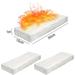 3Pcs Calcium-Magnesium-Silicate Fibres Firplace Firebox Safety Bio Fire