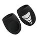 Shoe Cover 1 Pair Cycling Half Shoes Cover Keep Warm Waterproof Windproof Safe Riding Shoes Cover Reflective Outdoor Overshoes for Cycling Use