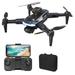 Apexeon Remote Control Quadcopter with Camera 8K Dual Camera 5GWIFI Infrared Obstacle Avoidance Brushless Motor Optical Localization Storage Bag