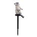 Solar LED Light Solar LED Polar Bear Lawn Light Waterproof Solar Powered Garden Light Outdoor Garden Landscape Decorative Lamp(Colorful)