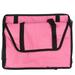 Dog Booster Seat Pet Cat Dog Carrier Waterproof Dog Booster Seat Pet Travel Protector Dog Car Seat Basket Mesh Hanging Bag for Dogs Cats Pets (Pink)