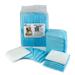 pet training pads 40PCS Disposable Pet Diapers Super Absorbent Dog Training Urine Pad Diapers Deodorant Diapers Dog Pee Pads for Puppys Pets Dogs Cleaning 60x60cm (Size L Blue)