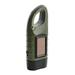 Temacd Rechargeable Waterproof Solar Powered Hand Crank Flashlight Emergency Light for Outdoor Camping