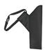 Large Capacity Quiver Children Arrow Quiver Cylinder Bow Thicken Waist Type Arrow Storage Bag Large Capacity Holder Carry Pouch for Outdoor Hunting Archery (Black)