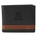 Men's Fossil Black Arizona Wildcats Quinn Flip ID Bifold Wallet