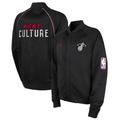 Youth Nike Black Miami Heat 2023/24 City Edition Authentic Showtime Full-Zip Jacket