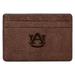 Men's Fossil Brown Auburn Tigers Steven Card Case