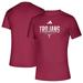 Men's adidas Cardinal Troy University Trojans Sideline Creator T-Shirt