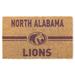 North Alabama Lions 18'' x 34'' Team Logo Doormat