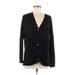 Ann Taylor LOFT Cardigan Sweater: Black Sweaters & Sweatshirts - Women's Size Medium