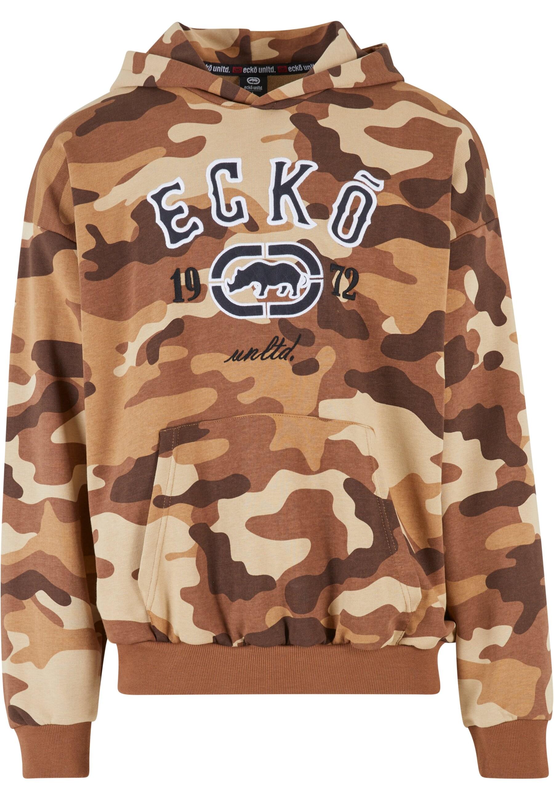 Kapuzensweatshirt ECKO UNLTD. "Ecko Unltd. Herren Ecko Unltd. Hoody", Herren, Gr. M, braun, 100% Polyester, Sweatshirts