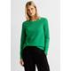 Rundhalsshirt CECIL Gr. XXL (46), grün (easy green) Damen Shirts Jersey