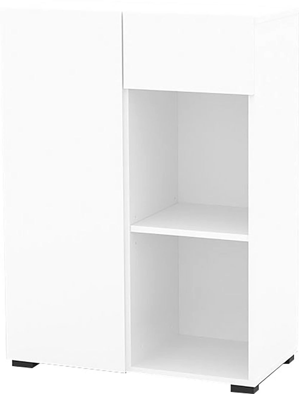„Aktenschrank HELVETIA „“Agapi““ Schränke Gr. B/H/T: 65 cm x 88,5 cm x 35 cm, weiss, 1 St., weiß Aktenschränke Breite 65 cm.“