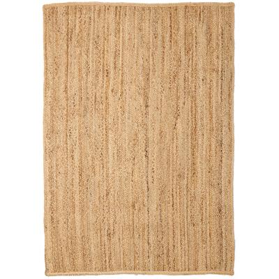 Teppich MY HOME "Bjarka", beige (natur), B:160cm H:10mm L:230cm, Jute, Teppiche, meliert, 100% Jute, handgewebt, auch als Läufer & in rund erhältlich Image