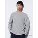 Washable Milano Ribbed Crew Neck Long-Sleeve Sweater | Gray | XL | UNIQLO US