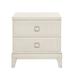 Samuel Lawrence Madison Nightstand Wood in Brown/White | 27.25 H x 26 W x 18 D in | Wayfair S916-050