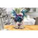 Trinx Derriona 5.25"W Blue Dragon Baby Hatchling in Egg Figurine Unique Gifts Resin in Blue/Gray/White | 4.5 H x 5.25 W x 3.5 D in | Wayfair