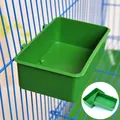 Cage d'alimentation en plastique pour pigeons gobelets suspendus pour eau de poulet bols