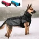 Vêtements imperméables pour grands chiens manteau chaud pour grands chiens veste imperméable