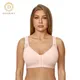 DELIMIRA-Soutien-gorge à couverture complète pour femme soutien dorsal sans fil posture à