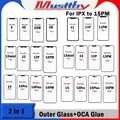 Musttby-Écran Tactile Extérieur Avant OLED/LCD Verre OCA de Remplacement pour Apple iPhone 15 15pro