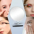 Grand miroir de maquillage grossissant 6 pouces avec grossissement 30-10X 3 normes d'aspiration
