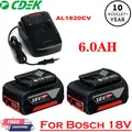 Batterie/chargeur pour Bosch 18V 6.0AH Eddie Ion BAT609 BAT610G BAT618 24618-01