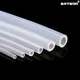 Tuyau en caoutchouc de silicone transparent tube flexible qualité alimentaire diamètre 1m 2mm