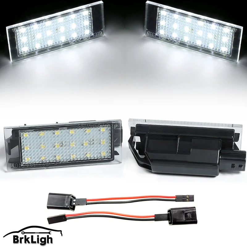 Éclairage de plaque d