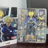Dragon Ball Trunks Anime Figures SHF Trunks Boy From Future Collection Model Action Figure Toys