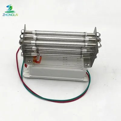 Purificateur d'air générateur d'ozone tube à quartz nettoyeur d'ologging à électrode en acier