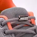 Demi-Cercle Aimanté en Métal pour Lacets de Chaussures et Baskets Serrure de Lacets Élastiques