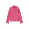 Marc O'polo Rollkragenpullover Damen rose pink, Gr. L, Baumwolle