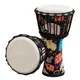 8 Inch Portable African Drum Djembe Hand Drum with Colorful Art Patterns Percussion Musical