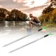 50-80CM Adjustable Fishing Bankstick Extending Rod Rest Telescopic Fishing Stand Holders Fishing Rod