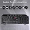 Amplificatori Bluetooth da 8000 W Supporto ingresso microfono a 4 vie USB SD FM AUX Audio digitale