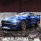 1:24 Ford Mustang Shelby GT500 Alloy Sports Car Model Diecasts Metal Toy Car Model Sound Light