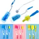 5PCS Bottle Brush 360 Degree Rotation Baby Pacifier Cup Nipple Cleaning Brushes Set Handheld Soft