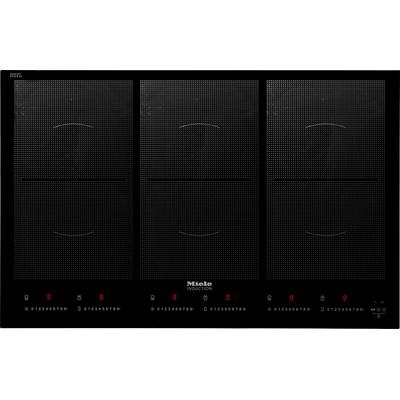 MIELE Flex-Induktions-Kochfeld, schwarz, B:79,2cm T:51,2cm, Kochfelder, Flexibel und schnell – 6 Kochzonen