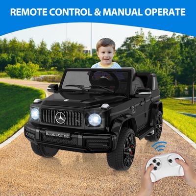 Kids Ride On Car Licensed Mercedes-Benz Electric Car LED Lights Music