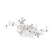 Bridal Headdress 1pc Bride Headdress Manmade Pearl Hair Comb Crystal Hairpin Hair Accessories for Wedding Party