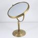 makeup mirror 1PC Double Side Cosmetic Mirror Magnification Desktop Makeup Mirror for Home (6 Inch 5 Times Magnification Antique)