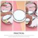 Double-sided Makeup Mirror 5Pcs Foldable Makeup Mirrors Creative Antique Mirrors Small Double-sided Mirrors