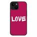 Love iPhone 14 Plus Case - Kawaii Phone Case for iPhone 14 Plus - Cute iPhone 14 Plus Case