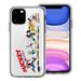 iPhone 14 Case (6.1inch) Clear TPU Cute Soft Jelly Cover (2022) - March Mickey Friends