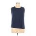 Z Avenue Usa Sleeveless T-Shirt: Blue Tops - Women's Size 1X