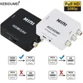 1080p HDMI zu AV Scaler Adapter Video Composite Konverter RCA zu HDMI-kompatible CVB L/R Video